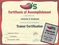 Chili's Trainer Certification